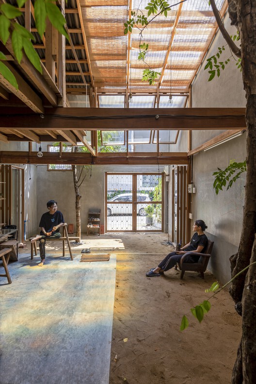 Офис MA Architects / MA Architects - Фотография интерьера, балка, окна