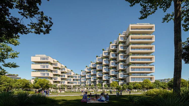 BIG представляет проект нового жилого комплекса в Эллиниконе, крупнейшем в Европе проекте возрождения города – Изображение 2 из 6