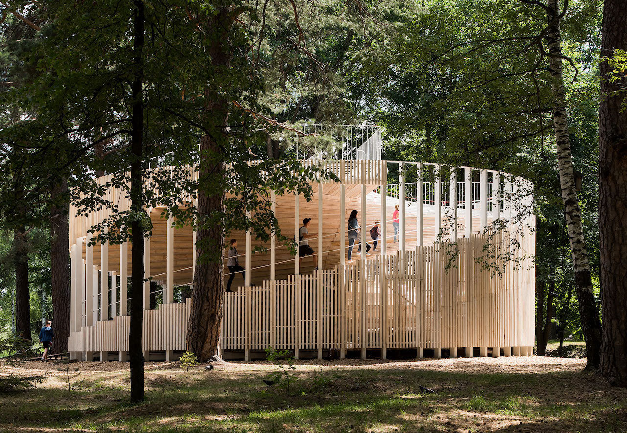 Устойчивое развитие и инновации в эфемерной архитектуре: 15 деревянных павильонов