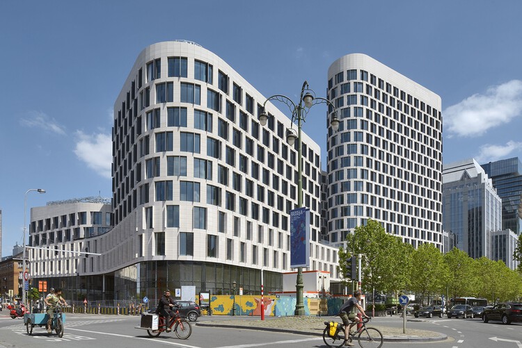 Quatuor Building / Jaspers-Eyers Architects - Экстерьерная фотография, фасад