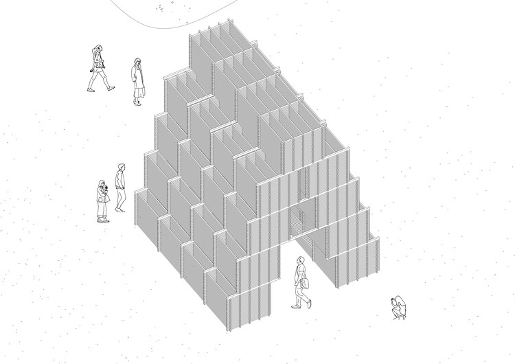 Павильон «Коллектив» / Christoph Hesse Architects — Изображение 18 из 19