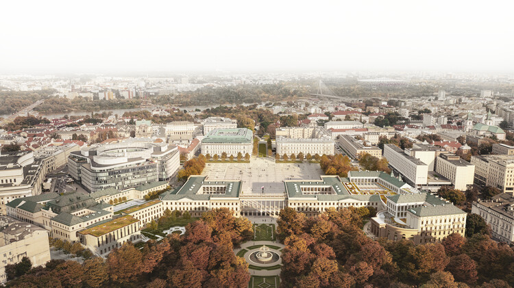 WXCA выиграла конкурс на реконструкцию Саксонского дворца в Варшаве, достопримечательности до Второй мировой войны – изображение 3 из 17