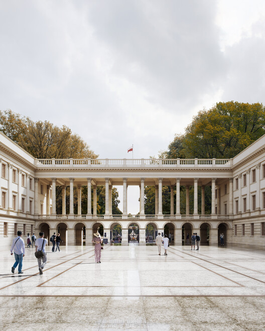 WXCA выиграла конкурс на реконструкцию Саксонского дворца в Варшаве, достопримечательности до Второй мировой войны – изображение 4 из 17