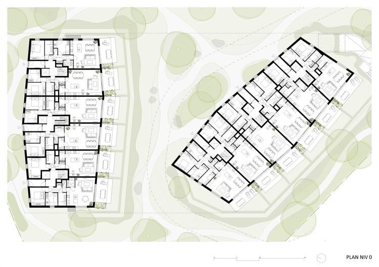 Проект Abdijbeke Residence / Declerck-Daels Architecten — изображение 17 из 30