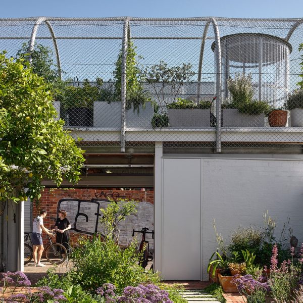 Austin Maynard Architects добавляет пять садов к дому с террасой в Мельбурне