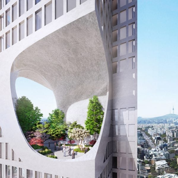 ODA спроектировала небоскреб с «зеленым террариумом» в Сеуле