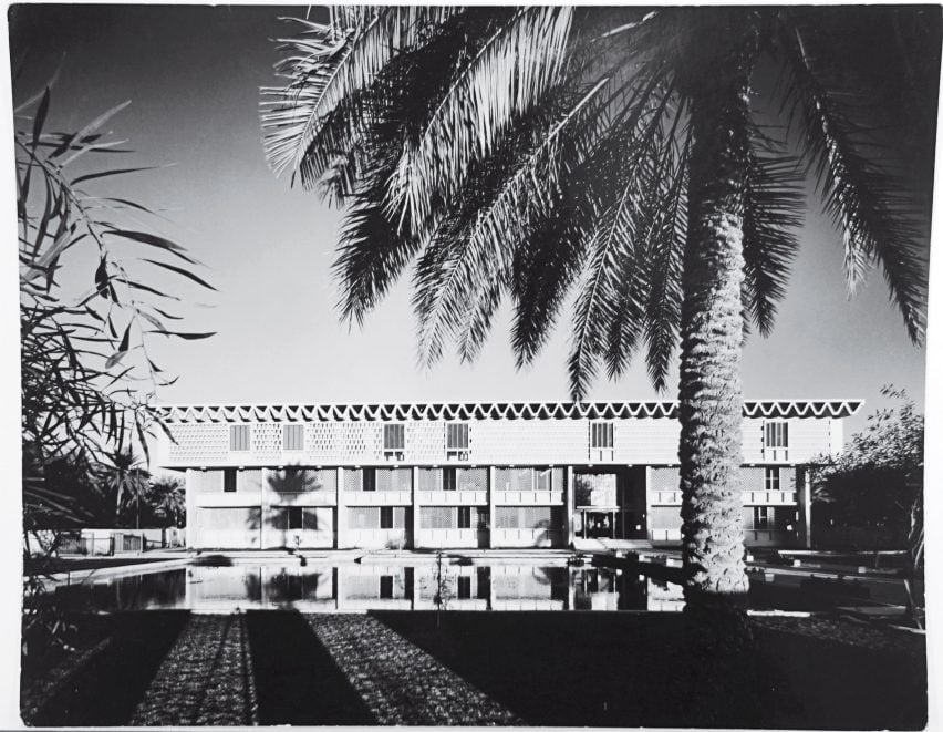 Посольство США в Багдаде, 1960-е годы. 