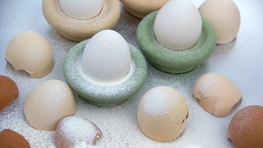 Подставки для яиц от Atelier Barb в Dutch Design Weel