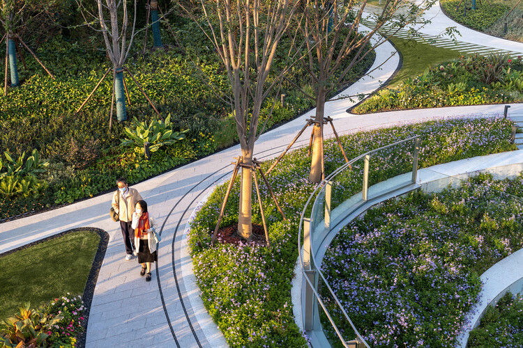 Ландшафтный дизайн Шанхая Suhe MixC World / Lab D+H - Фотография экстерьера, сада
