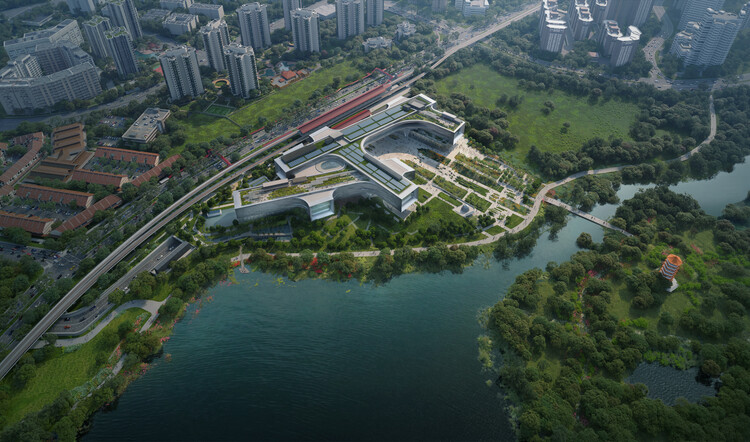 Научный центр Захи Хадид закладывается в Сингапуре – изображение 5 из 7
