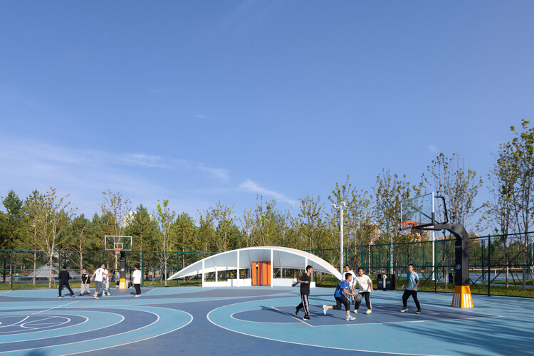 Спортивный парк Ordos Smart / PLAT ASIA - Фотография экстерьера