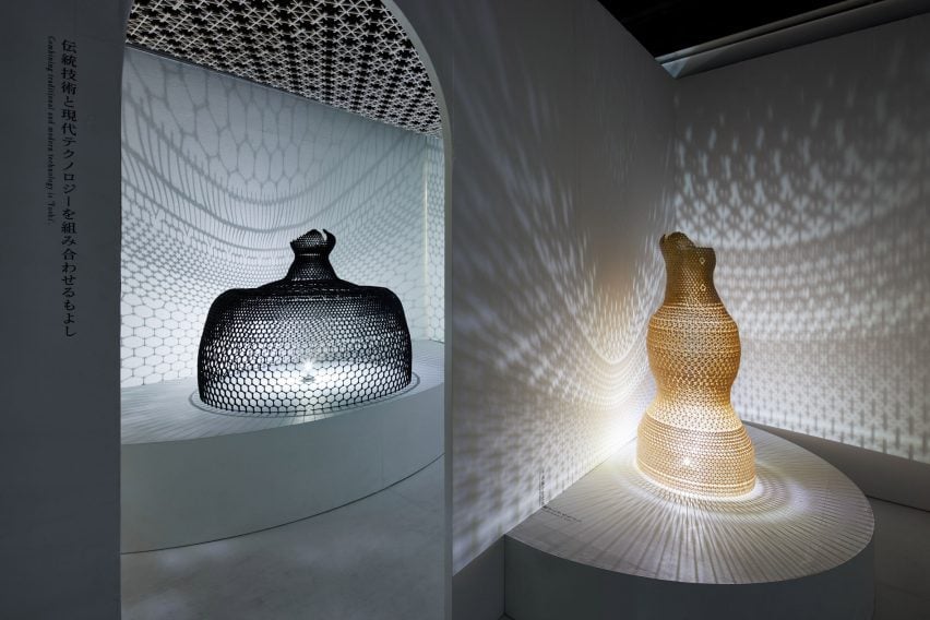Тканые абажуры на выставке Designart Tokyo