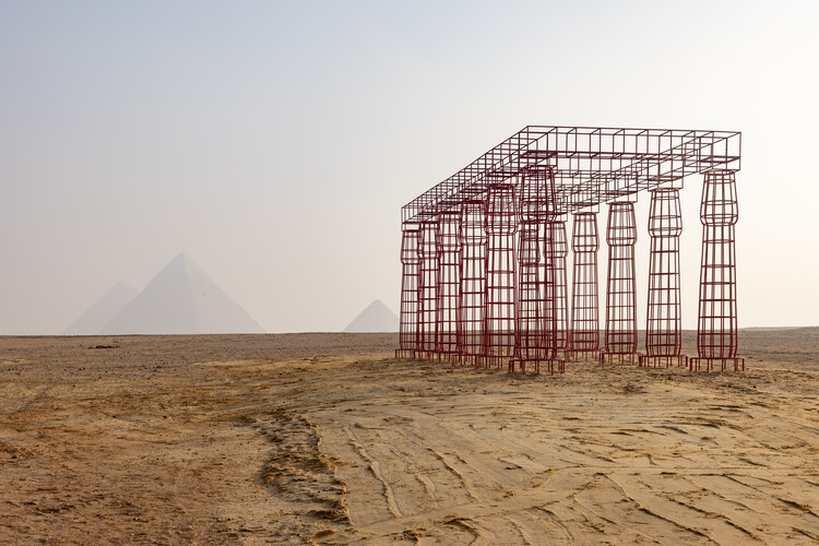 Art D'Egypte запускает выставку «Навсегда есть сейчас» в Великих пирамидах Гизы в Каире – изображение 2 из 19