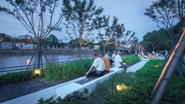 Jinqiao Caojiagou Riverfront Renewal Design / Дизайн VIASCAPE - Экстерьерная фотография, Сад