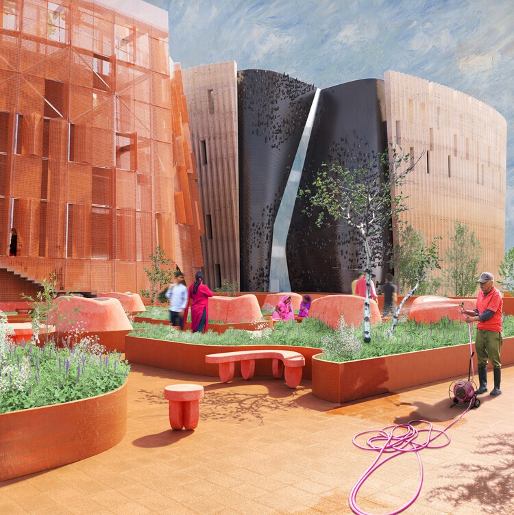 Студия CRAB представляет дизайн проекта культурного центра BRIJ в Нью-Дели, Индия – изображение 4 из 16