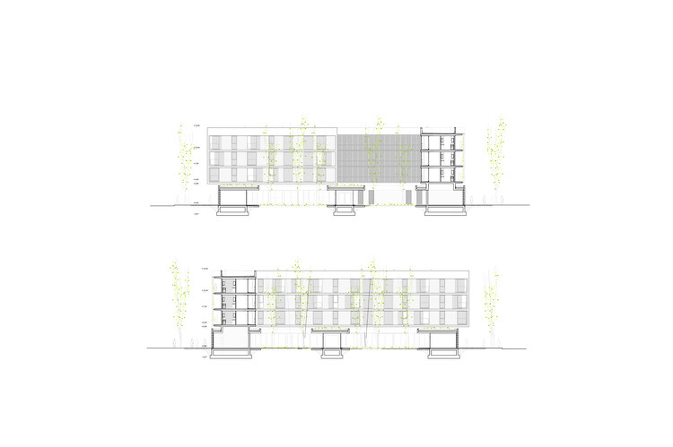 Здание жилого и общественного дневного центра / Хавьер де лас Эрас Соле — изображение 22 из 23