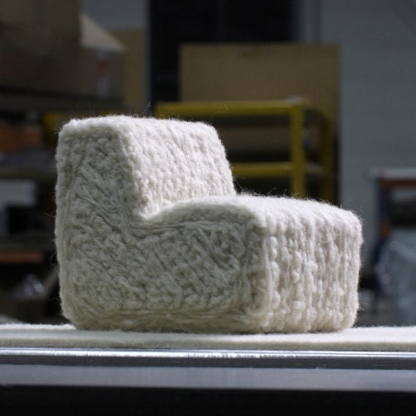 Кристиен Мейндертсма изобретает технику 3D-печати шерсти