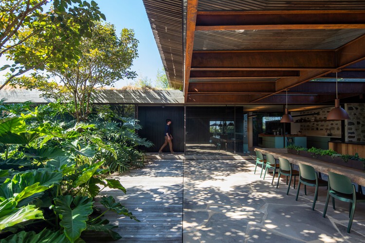 Serra House / Marcelo Couto Arquitetura + Rodrigo Oliveira Paisagismo - Фотография экстерьера, патио, двор