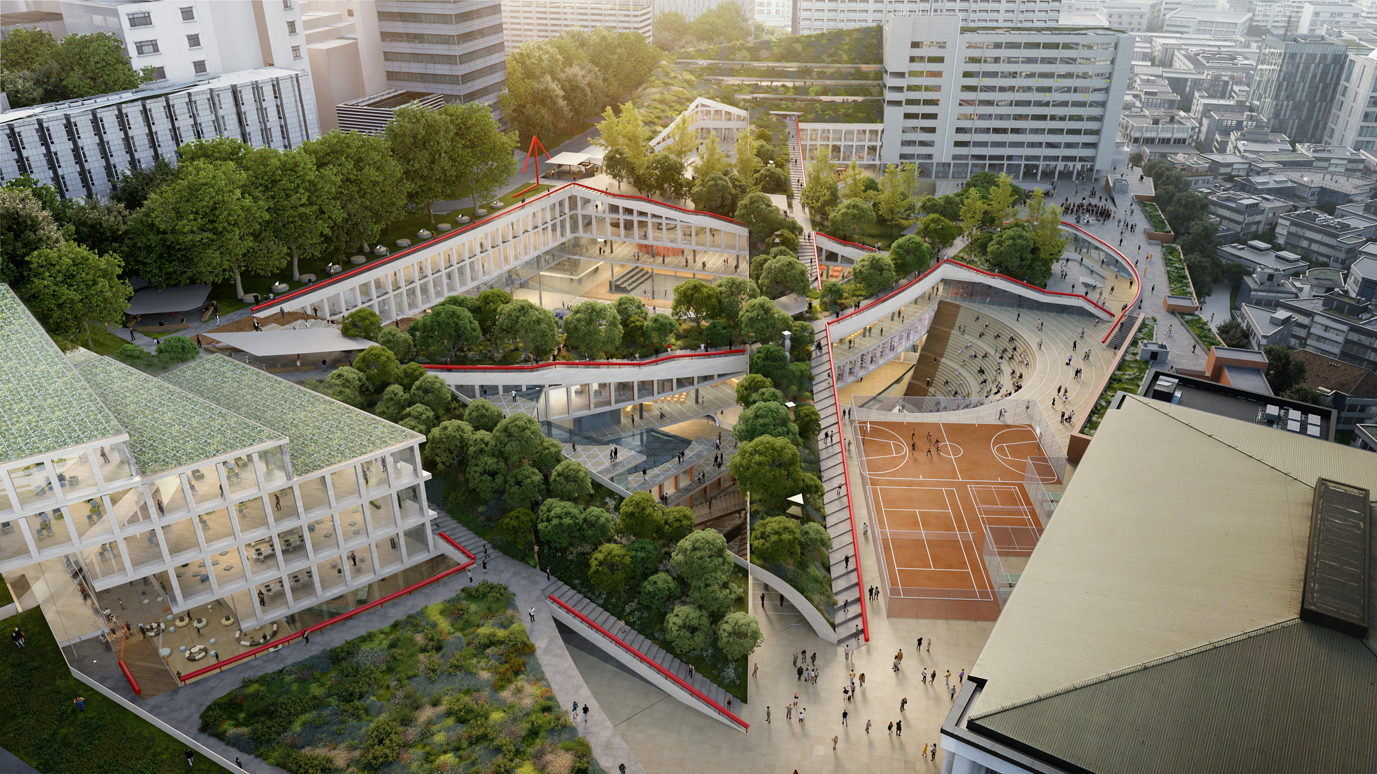 OMA / Крис ван Дуйн выиграл тендер на проектирование нового кампуса Университета Хонгик в Сеуле