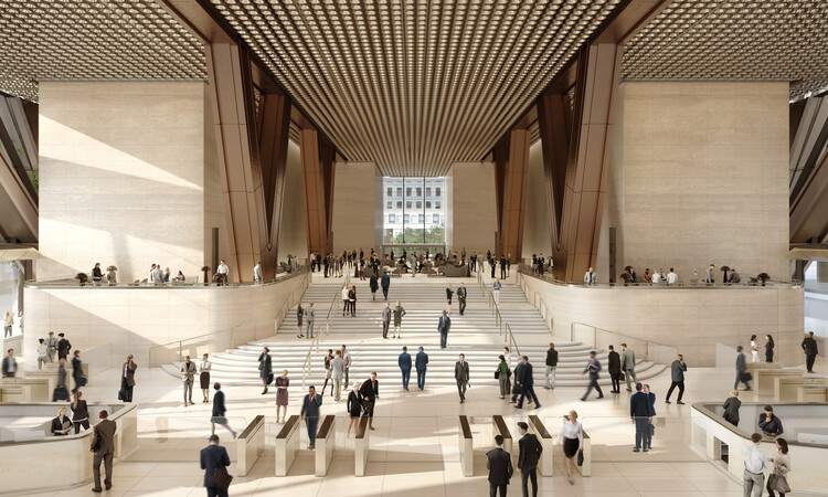 Новая штаб-квартира JPMorgan Chase, спроектированная Foster + Partners, находится в Нью-Йорке – изображение 11 из 11