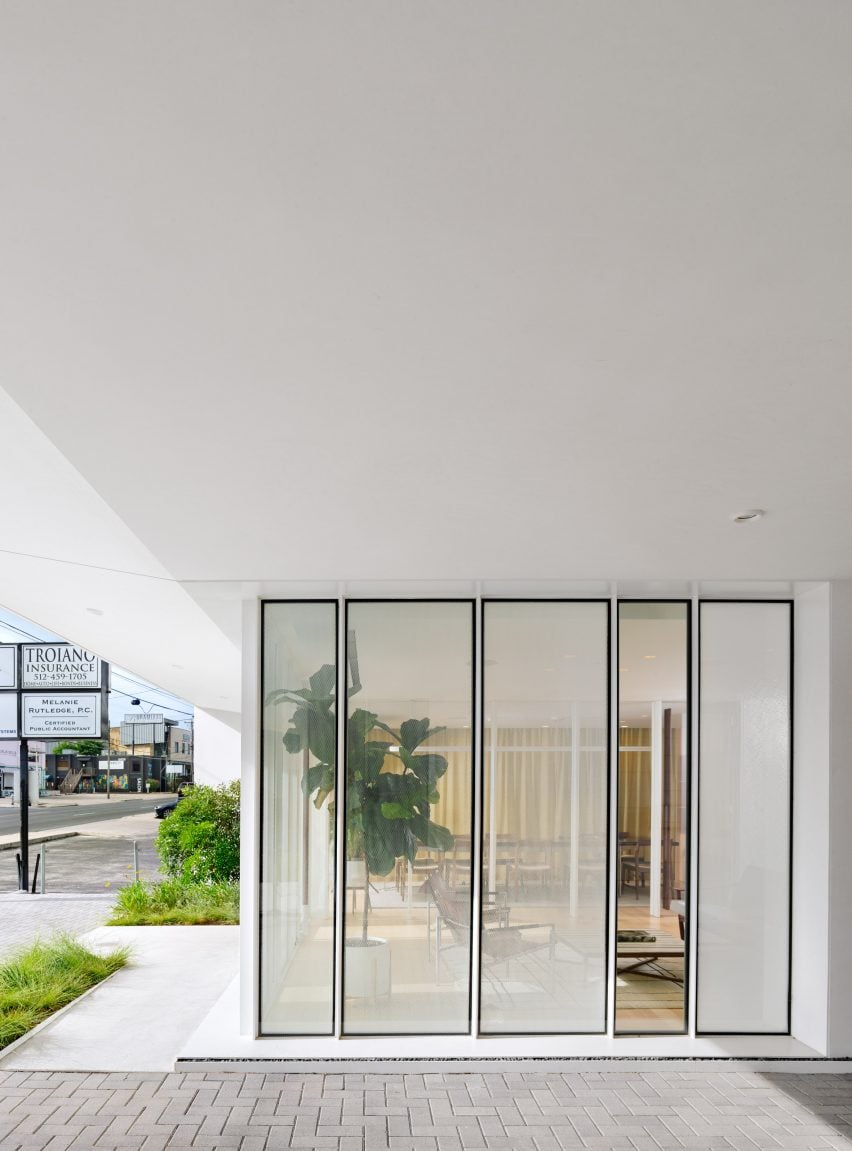 Энергоэффективный стеклянный сайдинг, офис Baldridge Architects