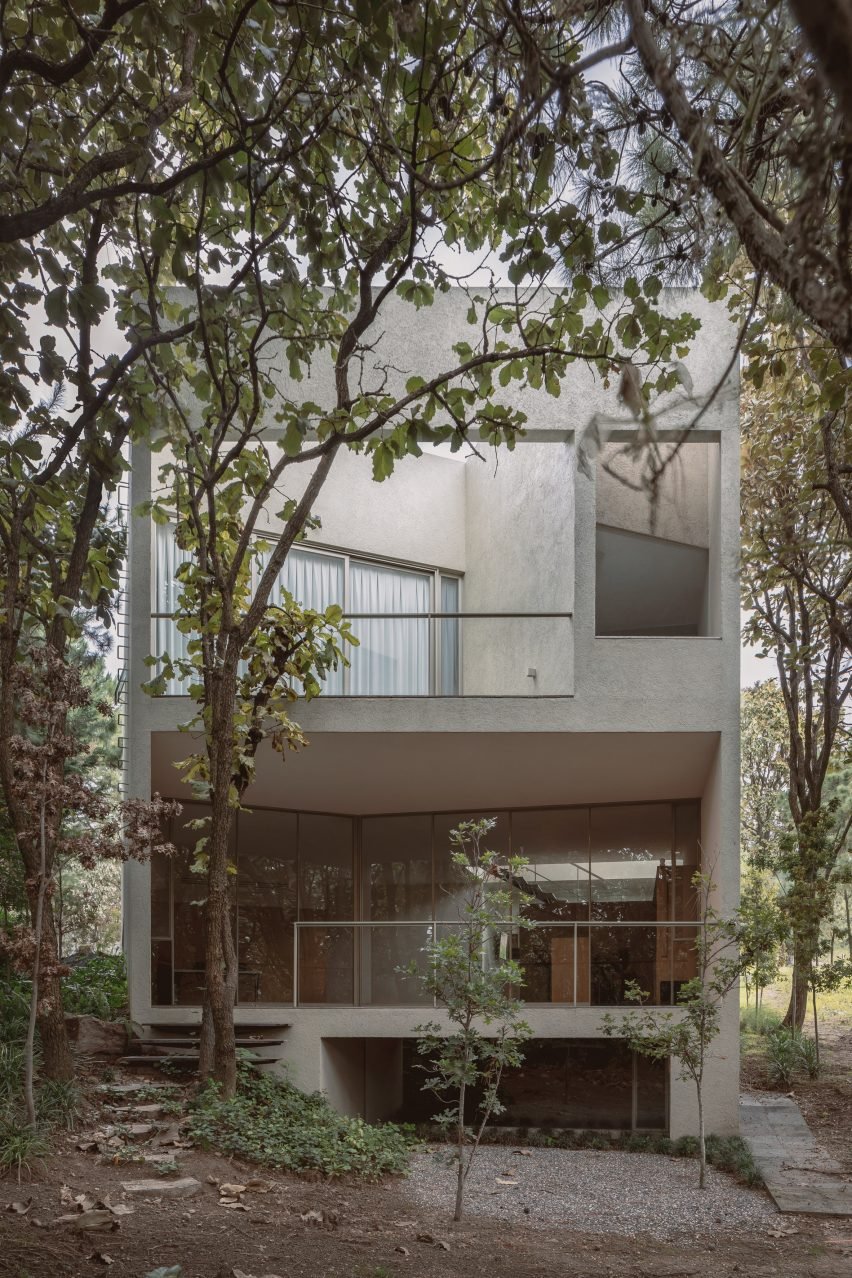 Casa Cielo в мексиканском лесу от COA Arquitectura