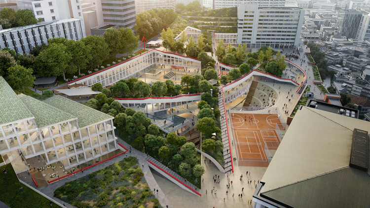 OMA / Крис ван Дуйн выиграл тендер на проектирование нового кампуса Университета Хонгик в Сеуле – изображение 1 из 4