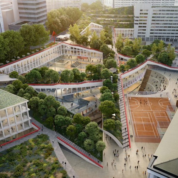 OMA расширит Университет Хонгик кластером зданий и дворов