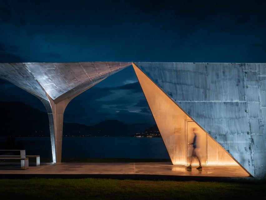 Остановка отдыха Espenes в Норвегии, спроектированная Code and Light Bureau