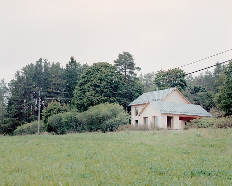 Вилла Коппар / Collaboratorio - Фотография экстерьера, окна, лес