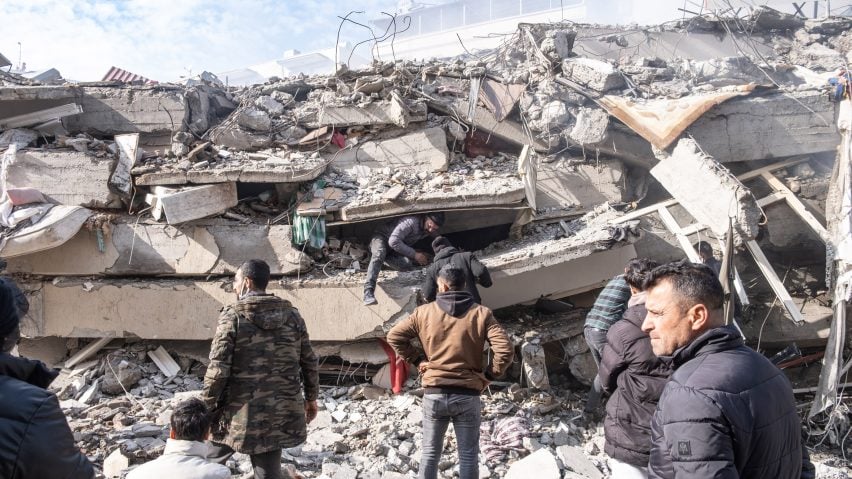 Разрушения в Хатае после турецко-сирийского землетрясения