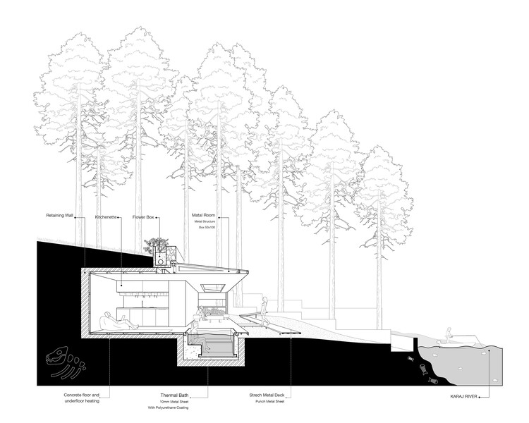 Охотничий домик Отаг-Э-Шекар / Студия архитектурного дизайна Pragmatica — изображение 17 из 20