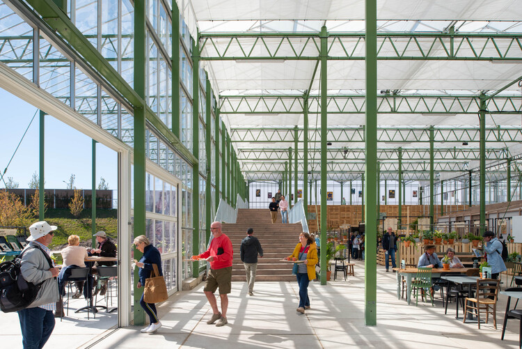 Green House Floriade / V8 Architects — Фотография интерьера
