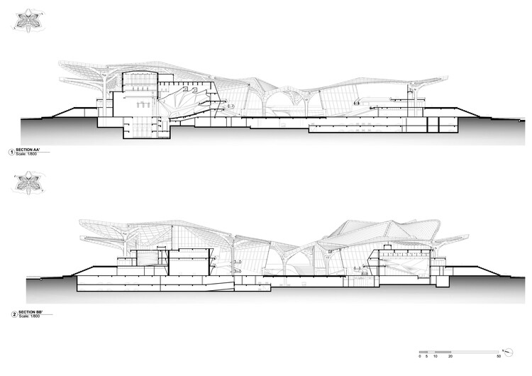 Центр гражданского искусства Чжухай Цзиньвань / Zaha Hadid Architects — Изображение 16 из 44