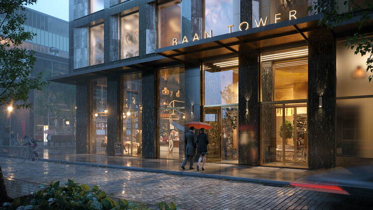 Строительство башни Baan Tower компании Powerhouse Company в Роттердаме — изображение 15 из 20
