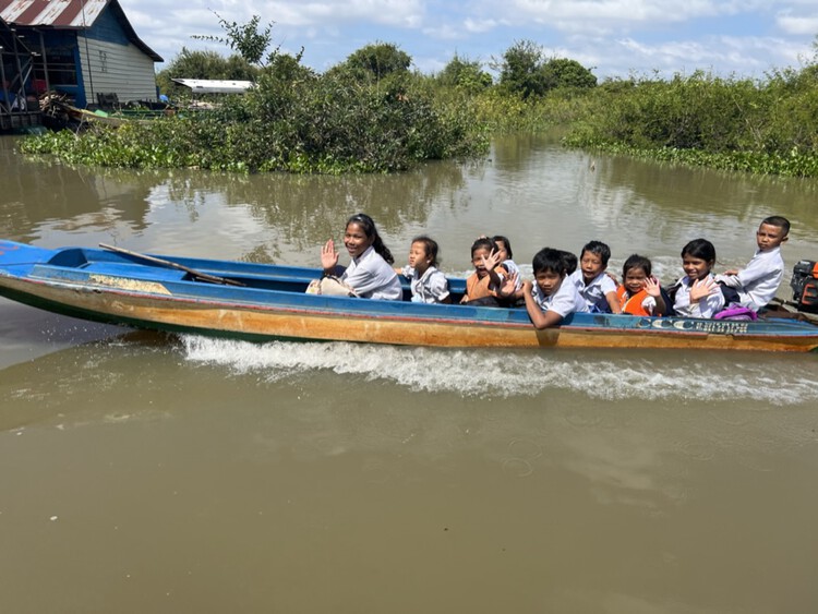 Климатические уроки плавучих деревень Камбоджи — изображение 21 из 22