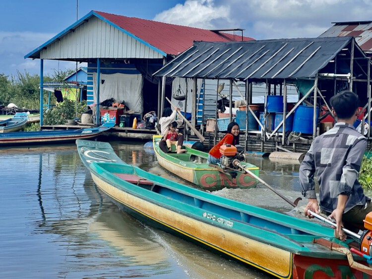 Климатические уроки плавучих деревень Камбоджи — изображение 7 из 22