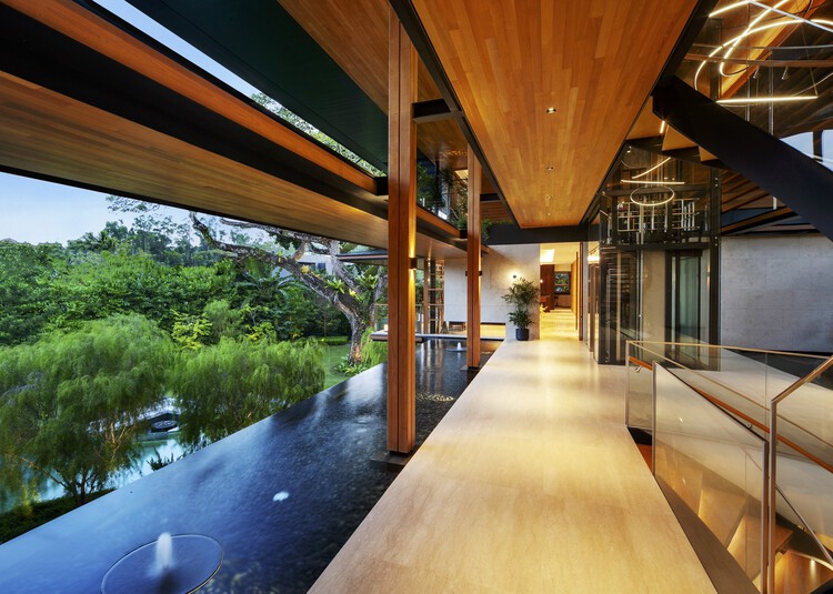 Дом на дереве дождя / Guz Architects - Фотография интерьера, балка