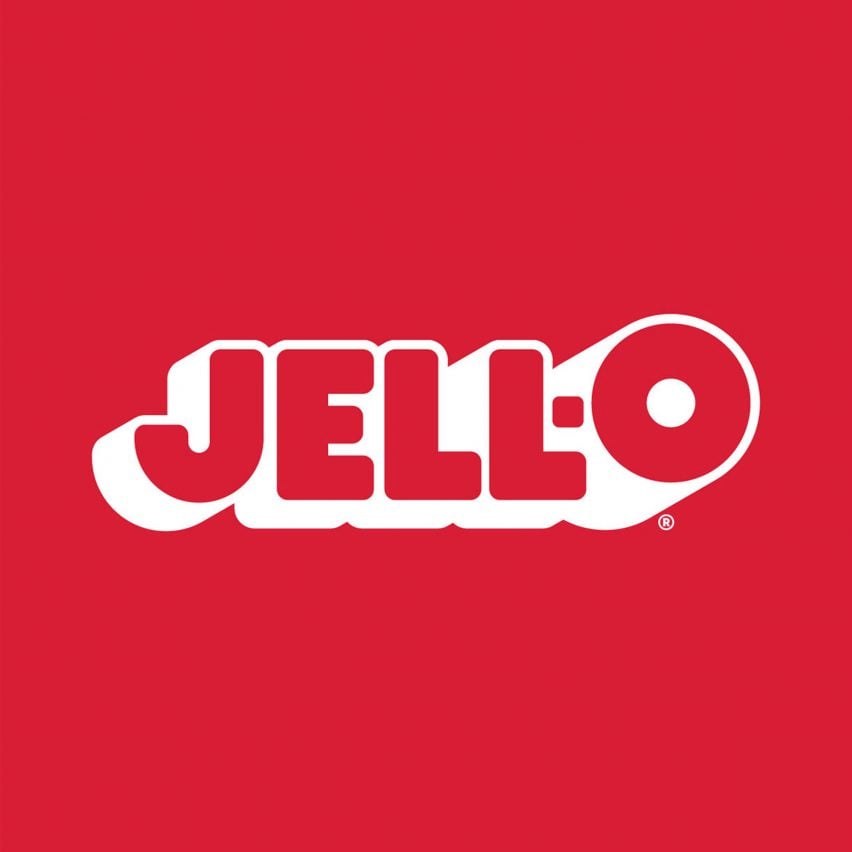 Новый логотип Jell-O с подчеркнутым