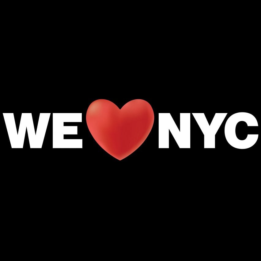 Логотип We Heart NYC от Грэма Клиффорда для партнерства в Нью-Йорке