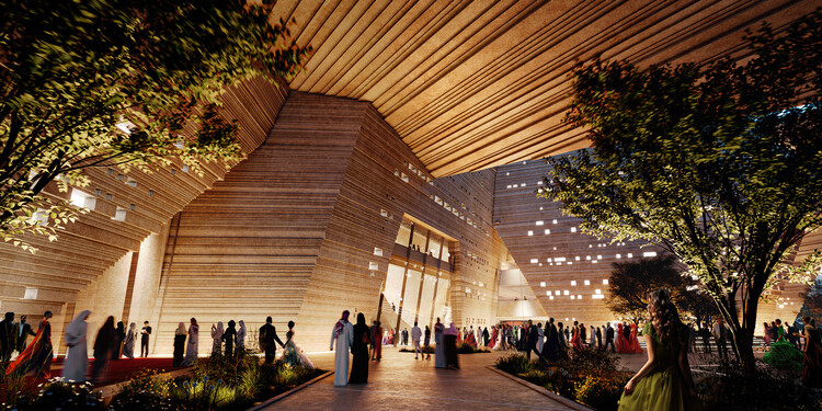 Snøhetta представляет проект нового оперного театра в Дирии, Саудовская Аравия — изображение 2 из 6