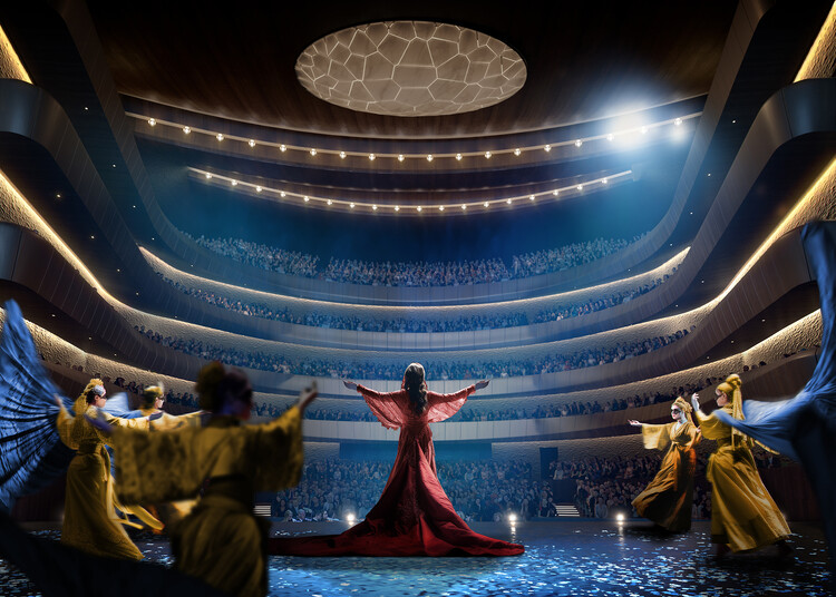 Snøhetta представляет проект нового оперного театра в Дирии, Саудовская Аравия – Изображение 5 из 6