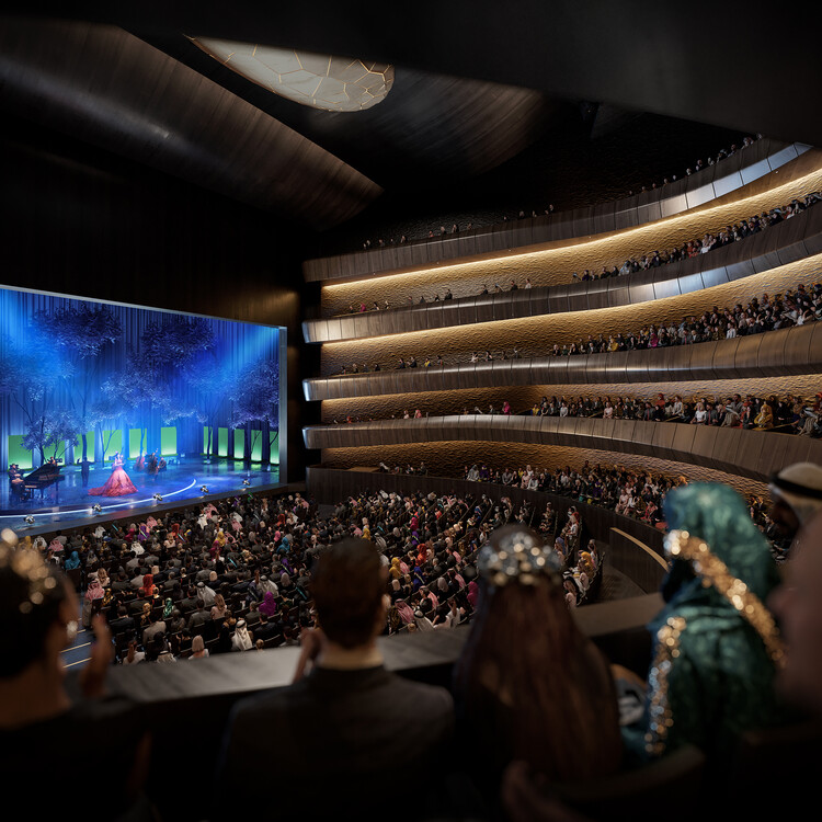 Snøhetta представляет проект нового оперного театра в Дирии, Саудовская Аравия – Изображение 6 из 6