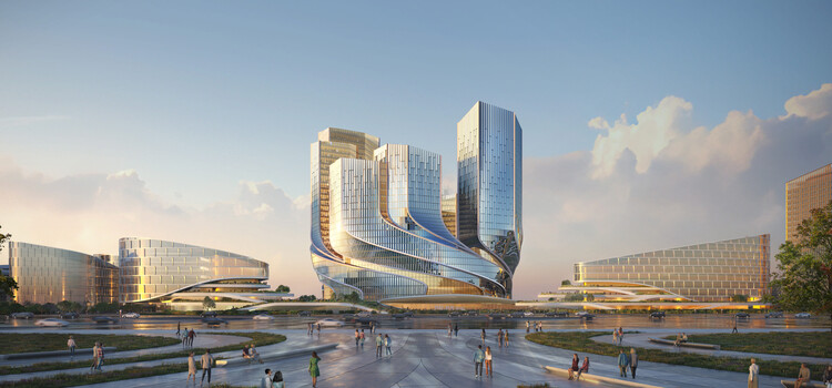 Бюро Оле Ширен выиграло конкурс на проектирование новой штаб-квартиры Tencent в Шэньчжэне – изображение 10 из 10