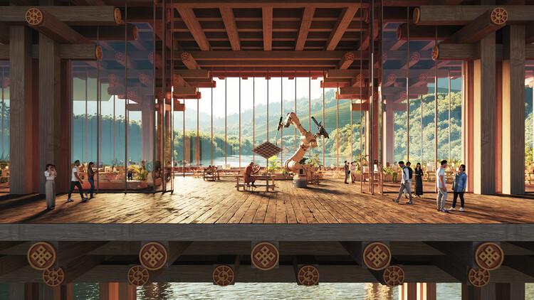 BIG представляет «Город осознанности» Гелепху: соединение наследия и будущего Бутана – изображение 3 из 11