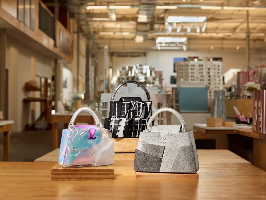 Коллекция сумок Louis Vuitton от Фрэнка Гери