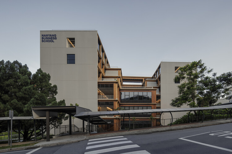 Гайя - Наньянский технологический университет Сингапура / Toyo Ito & Associates + Raglan Squire & Partners - Фотография экстерьера, фасад