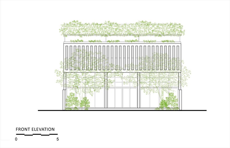 Тихий дом в Сайгоне / Cong Sinh Architects — изображение 22 из 26