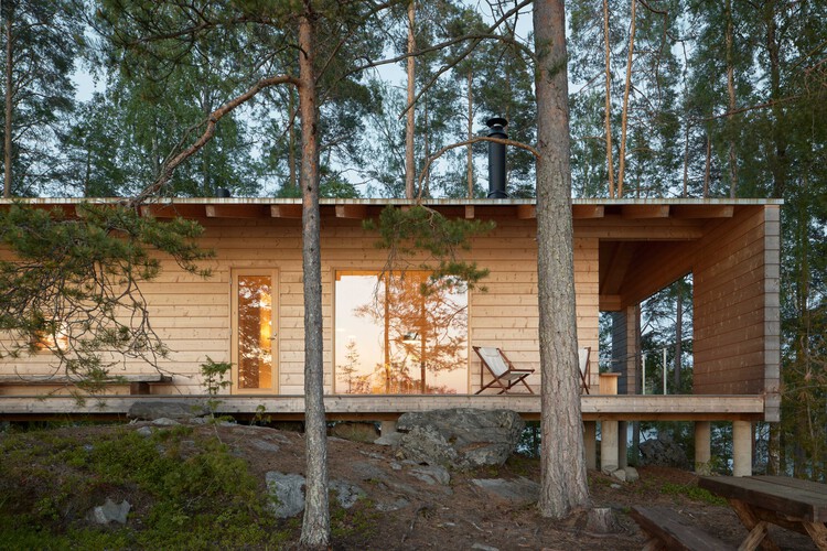 Summerhouse V / Playa Architects — фотография экстерьера, фасада, леса