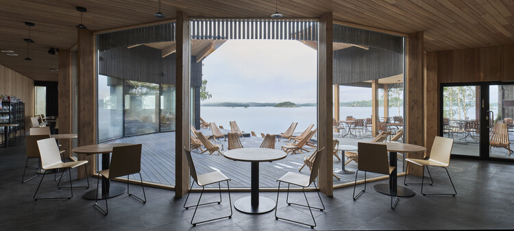 Pistohiekka Resort / Studio Puisto - Фотография интерьера, столовая, стол, стул